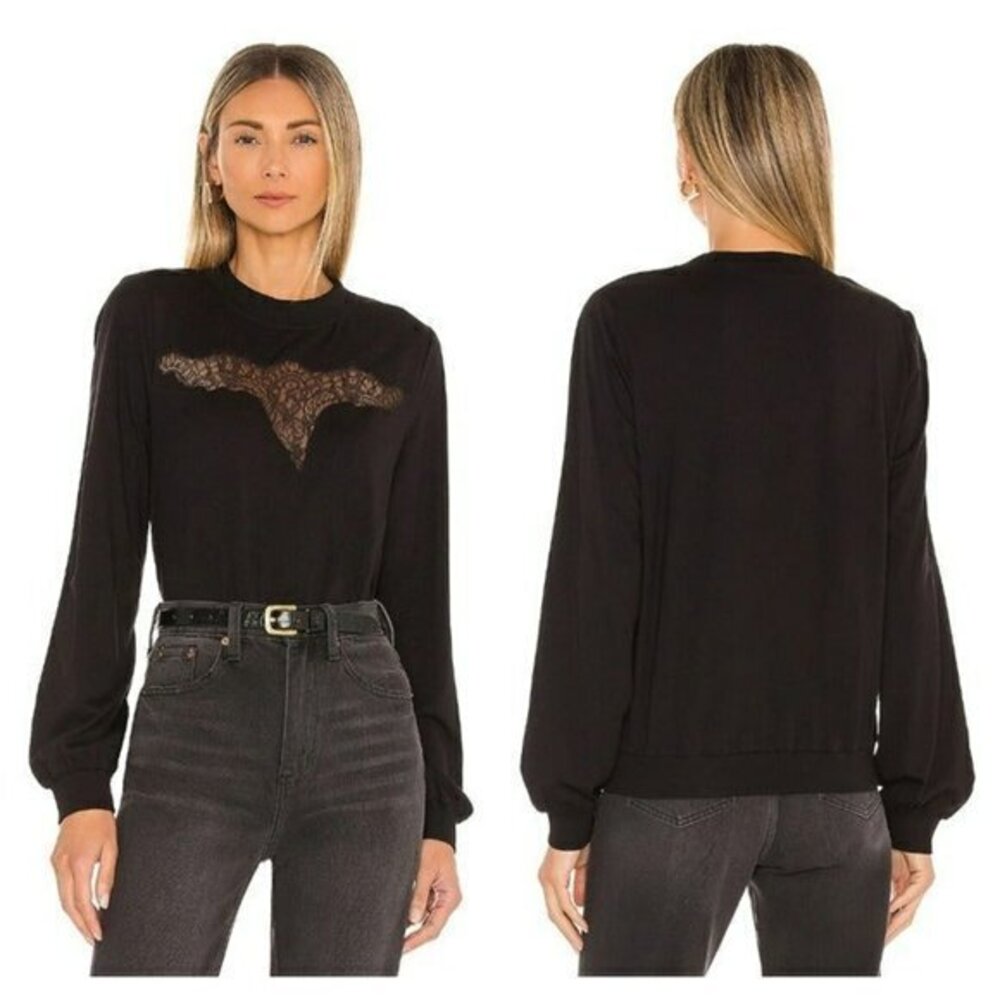 CAMI NYC Adalynn Jersey Top - Black